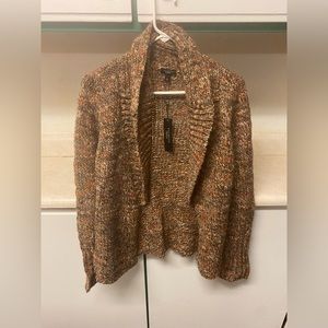 Talbots fall colors cardigan Sz L NWT